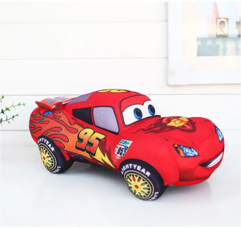 17-35cm Pixar Cars 3 Toys Lightning McQueen Cartoon Plush Toy Red McQueen 95 Pillow Cushion Soft Stuffed Dolls for Children