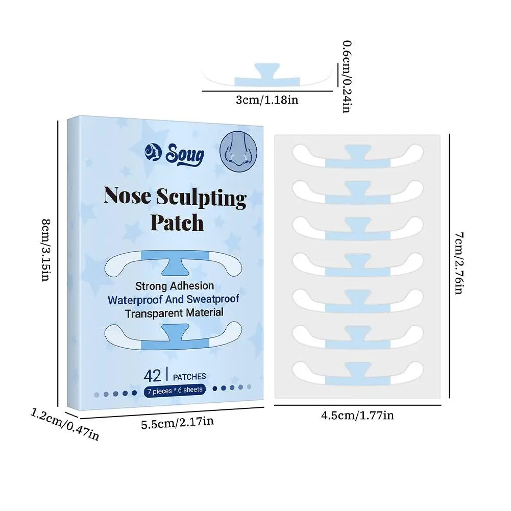 Shrinking Nose Wing Stickers Invisible Nose Shrink Patch For Cosplay Special Nose Shrink Beauty Strips Nose Shaper Lifting