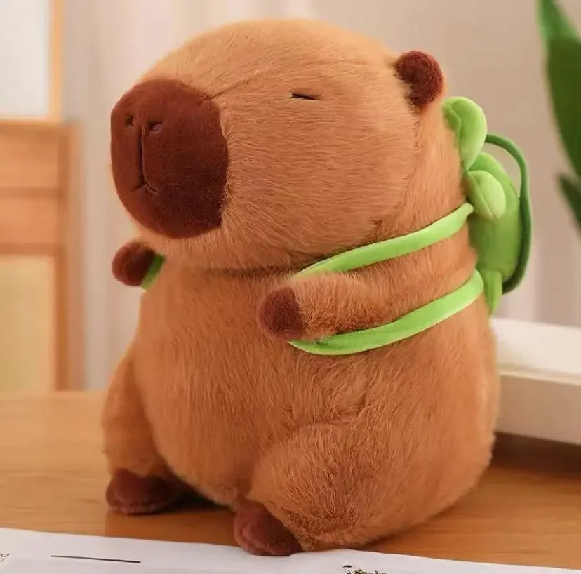 15-32cm Capybara Plush Simulation Capibara Fluffty Toy Kawaii Plushie Cute Doll Stuffed Animals Soft Doll Plush Gift Kid Toys