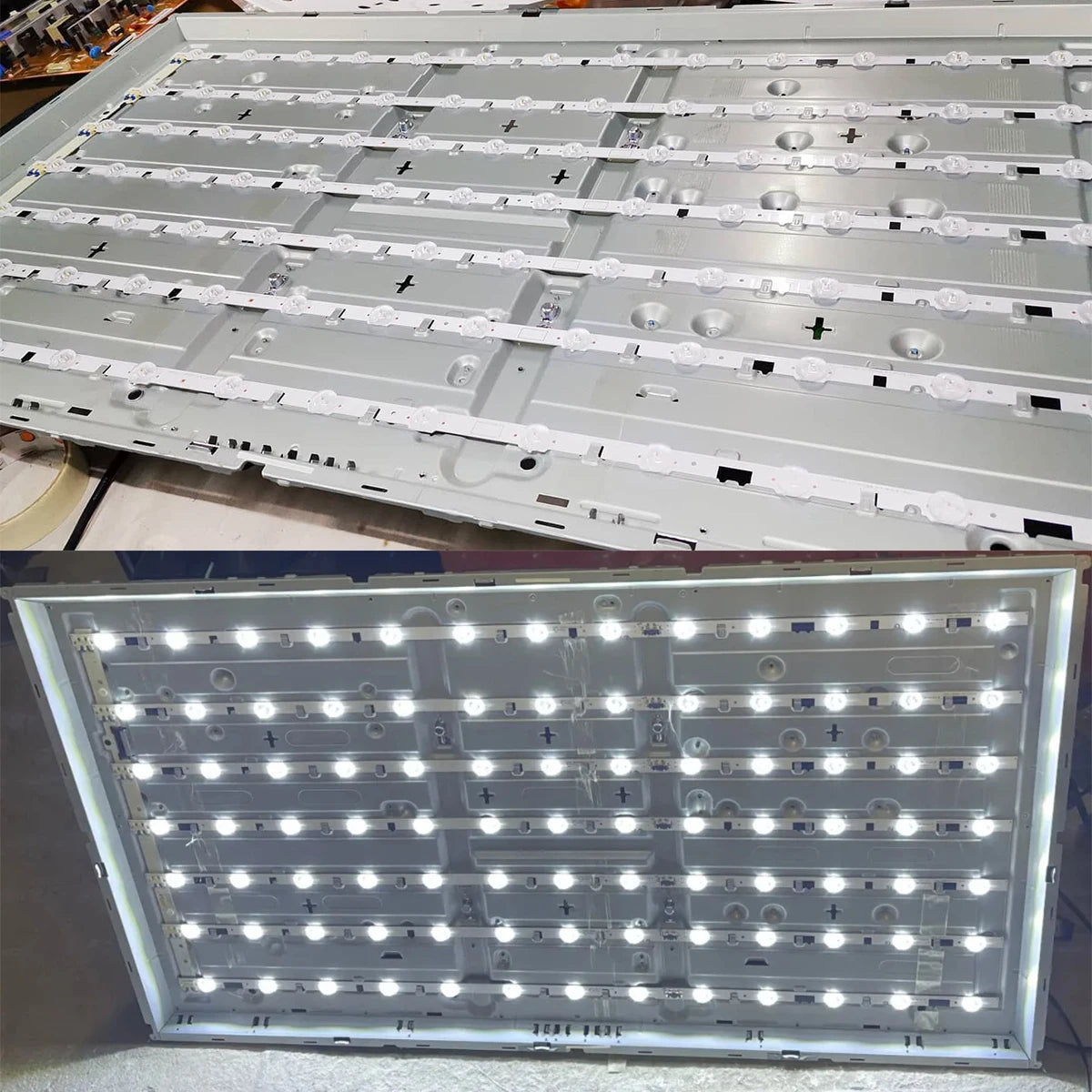 14 PCS LED strip For UE40F6400AK D2GE-400SCA-R3 D2GE-400SCB-R3 2013SVS40F L8 R5 BN96-25305A BN96-25304A BN96-25520A BN96-25521A