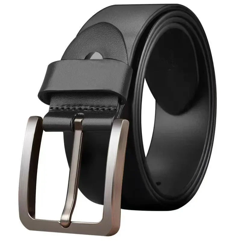 Classic Alloy Pin Adjustable Alloy Buckle Belts for Jeans Unisex Men Women Belt Business PU Leather Belts Waist Straps Belts
