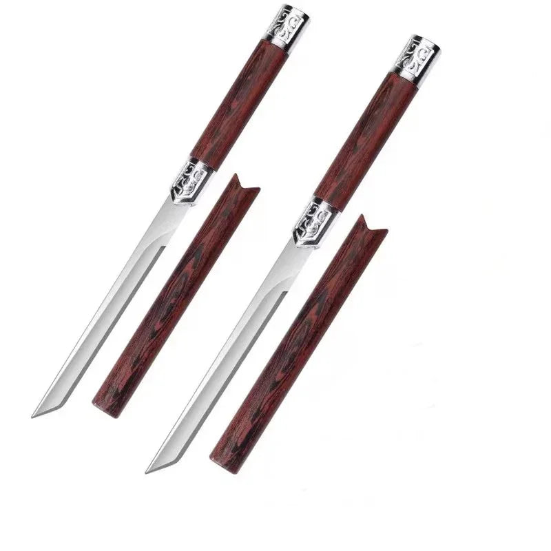 Exquisite stainless steel small straight knife fruit knife facas sushi household sharp portable magic pen hand meat knife