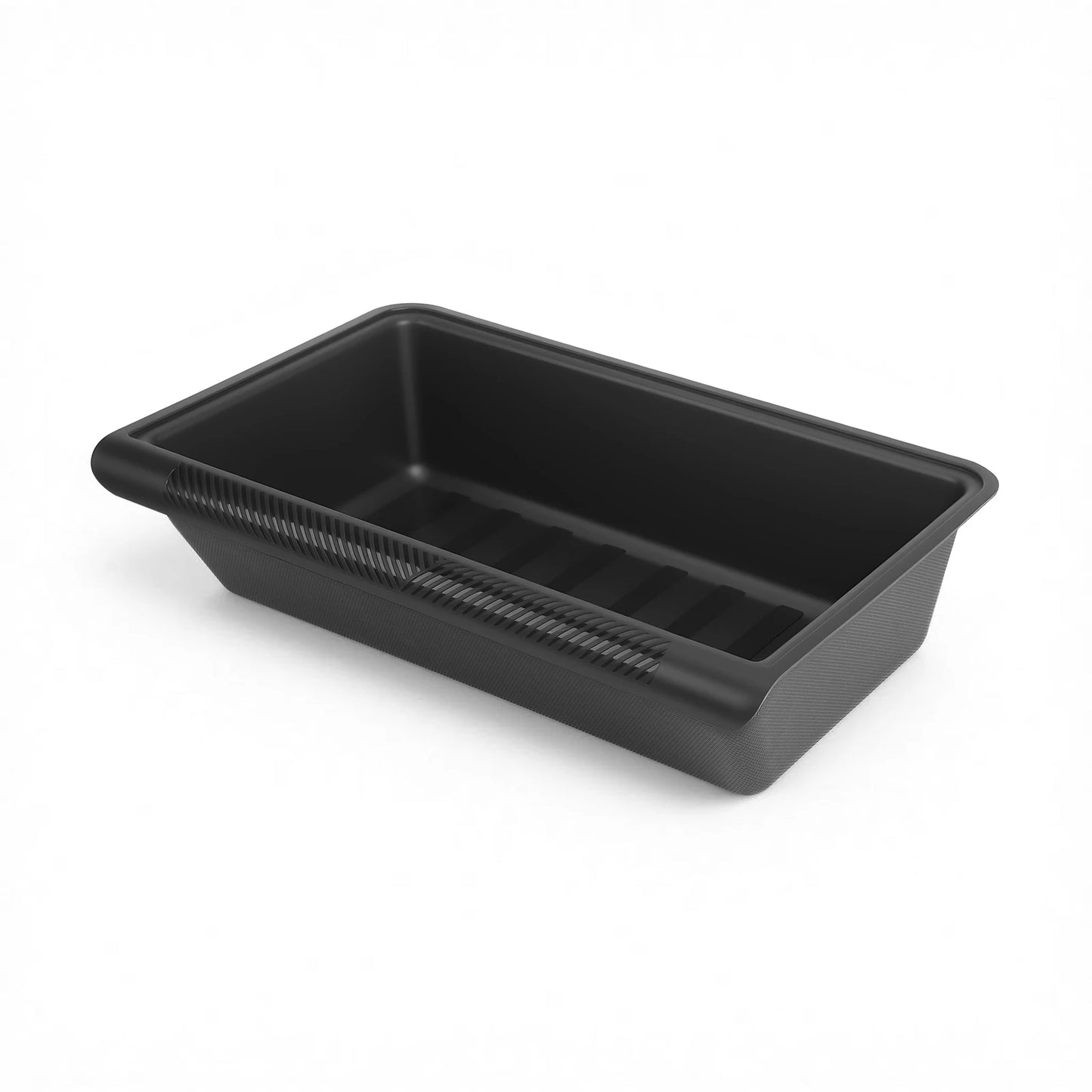 CNSPEED Under Seat Storage Box TPE Hidden Organizer Tray Space Box with Lid For Tesla Model Y 2020 2021-2024 Juniper 2025-2026