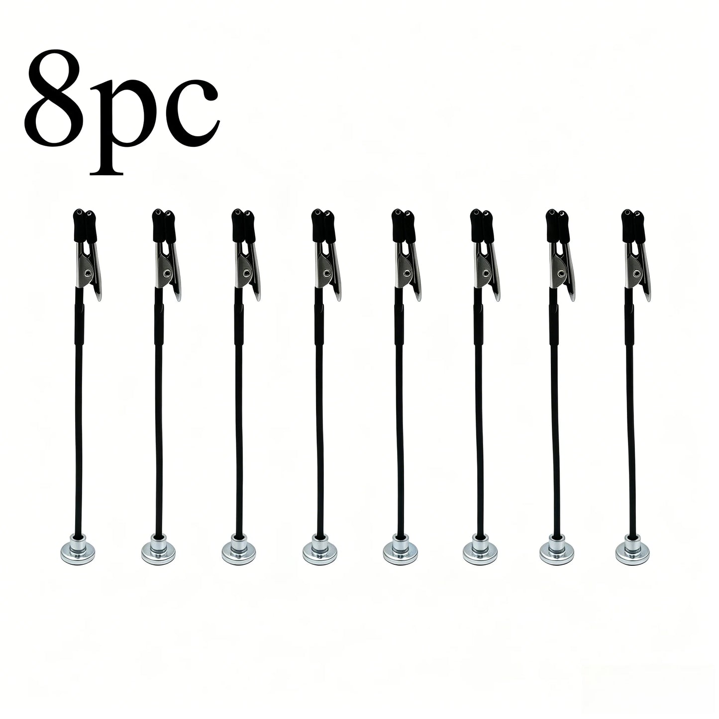 Soldering Third Hand with Strong Magnetic Base Flexible Arms PCB Holder for Electronics Repair – Alligator Clip Welding Tool
