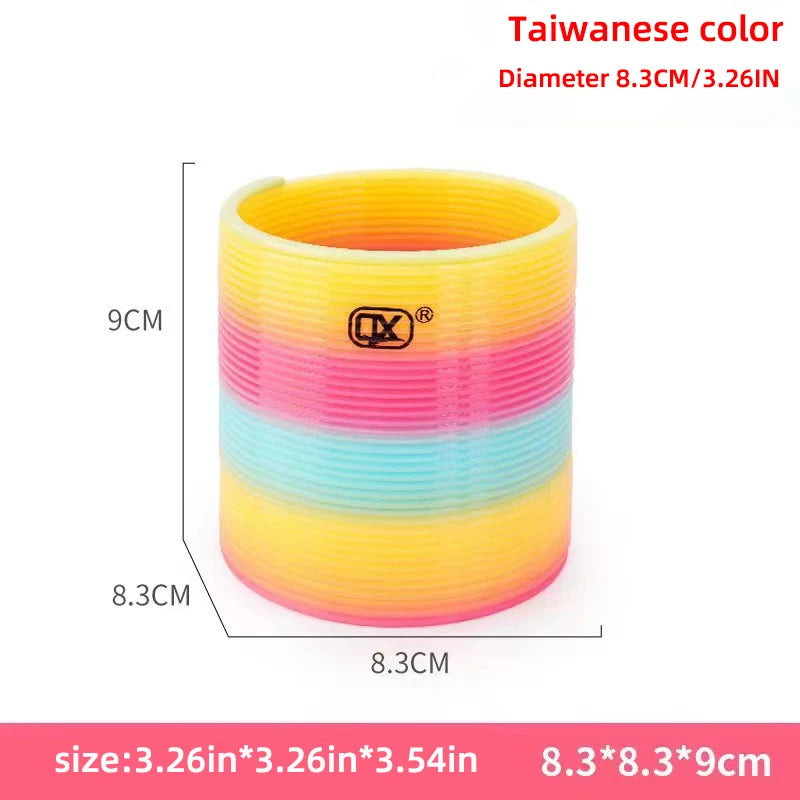 Large Rainbow Magic Circle Children's Hand Eye Coordination Toys Birthday Party Toys Party Gifts Guests Pinata Fillers