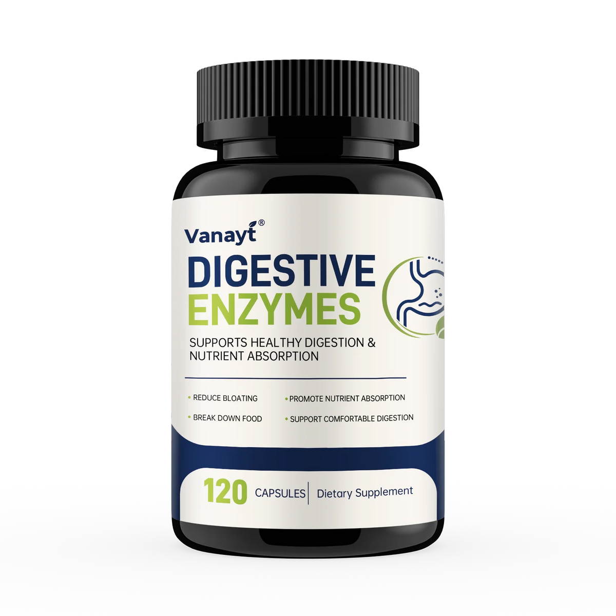 Digestive Enzymes for Bloating & Digestion - Fast-Acting 16 Enzyme Ingredients with Organic Prebiotics & Probiotics for Gut & Digestive Health