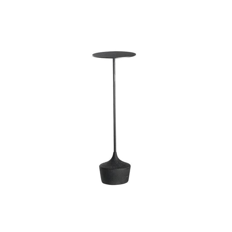 Designer Cement Mini Side Table Minimalist Accent End Table Apartment Sofa Coffee Table Aesthetic Home Furniture for Living Room