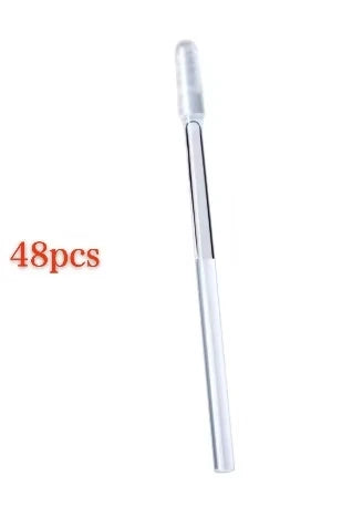 24/48/72pcs New Disposable Sticky Ear Swabs Reusable Ear Cleaner Soft Silicone Ear Wax Removal Tool Remover for All Ages