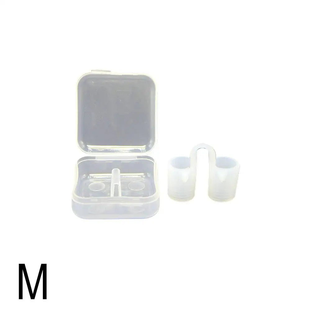 4 Sizes Anti-Snoring Nasal Dilator Easy Sleep Breathing Aid Nose Clip Stopper Snore Relief Device for Comfortable Sleep