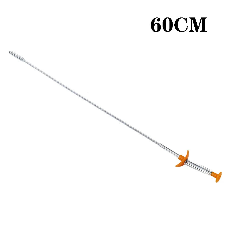 Length 60/85cm Flexible 4 Claw Grabber Pickup Tool Bendable Hose Pickup Long Reaching For Home & Garden Cleaning Usage