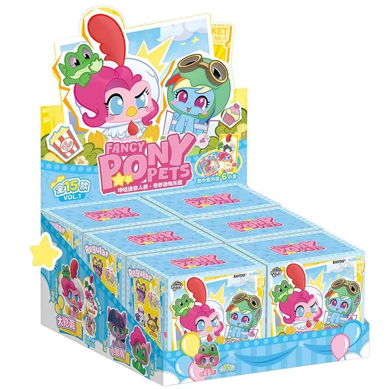 Hot Sale KAYOU My Little Pony Kadder Mini Figure V2 Blind Box Adventure Pony Trip Box Play Desktop Ornament Toy Birthday Gift