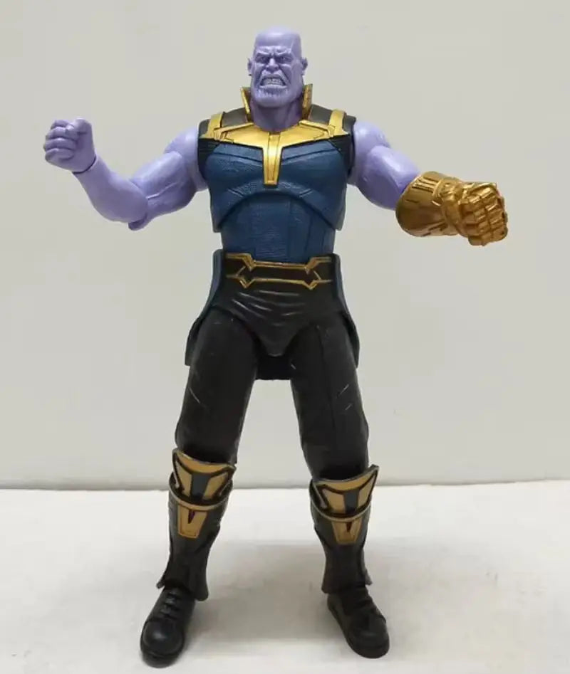 New In Stock Movie Marvel Heroes Avengers: Thanos Mobile Action Figure Model Desktop Ornament Holiday Surprise Gift For Fans