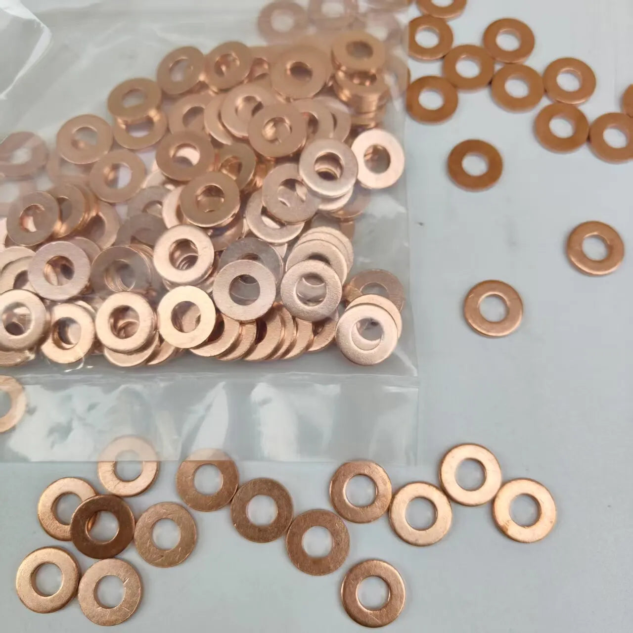 CRIN Injector Repair Seal Copper Washer Gasket Repair Kits 7X15X2