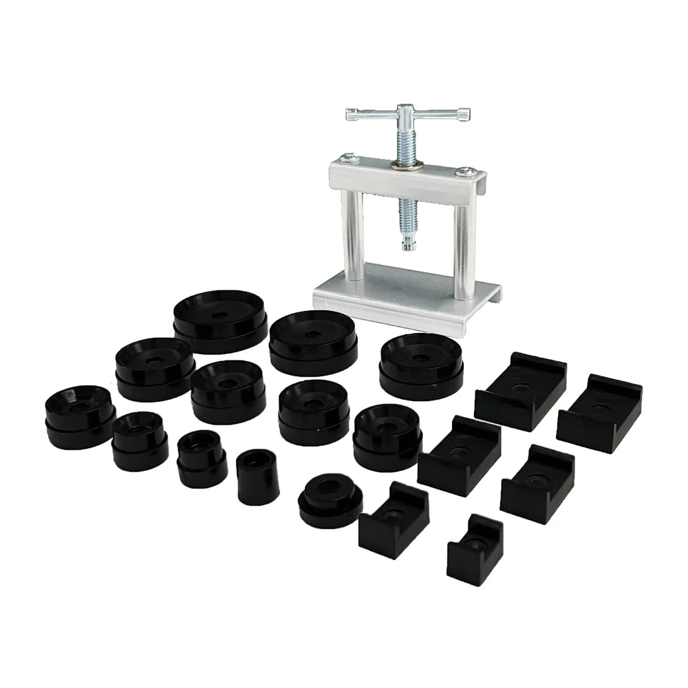 Watch Tool Repair Professional Back Cover Presser Set 12pcs/18pcs Case Presser Fitting Dies Metal Watchmaker Maintenance Tools
