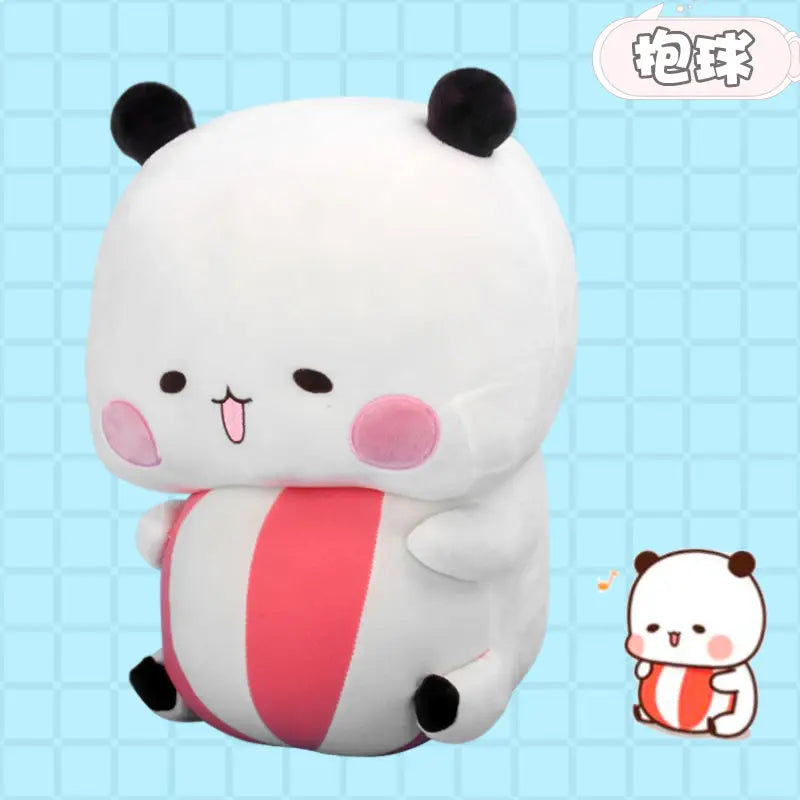 New Bubu And Dudu Panda Plush Cute Cartoon Panda Bear Doll Kawaii Stuffed Soft Pillow Toy Children'S Day Gifts For Kids