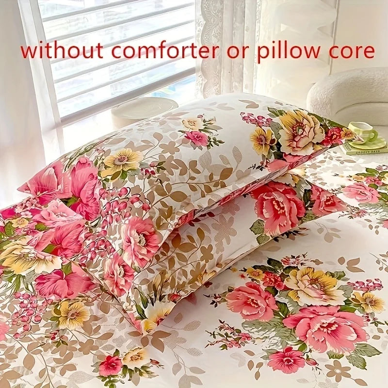 2pcs Soft & Breathable Pillowcases - Stain Resistant, Envelope Closure, Machine Washable - Perfect for All Seasons