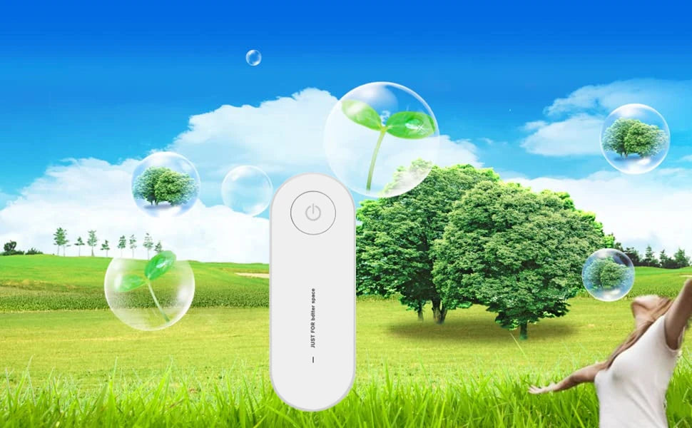 Pure Air - 2 Units- Plug-in Air Purifier,Mini Portable Air Purifier for Home & More Suitable for Bedrooms, Toilets, Living Room,