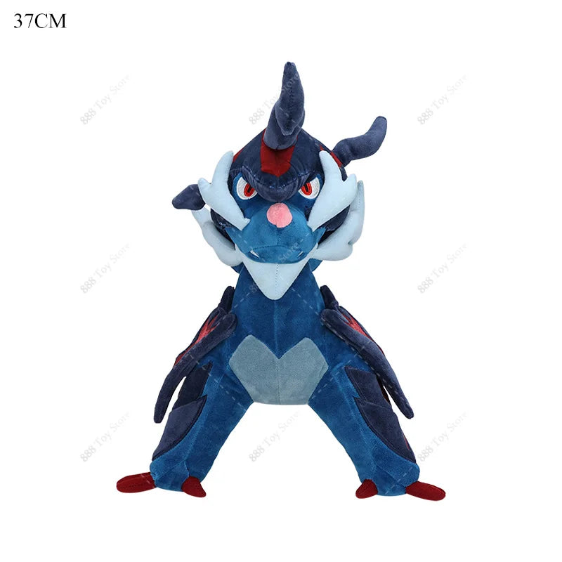 Hot Sale Pokemon Plush Toy Mega Rayquaza Gyarados Dragonair Mimikyu Lucario Horsea Charizard Soft Stuffed Peluche Kids Xmas Gift