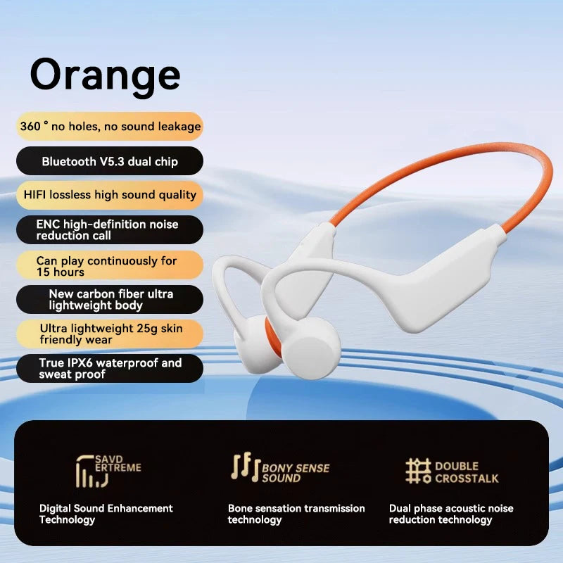 Bone Conduction Headphones IPX8 Waterproof MP3 32GB Bluetooth 5.4 Sports Headphones with Mic for Swimming Running Fitness 2026
