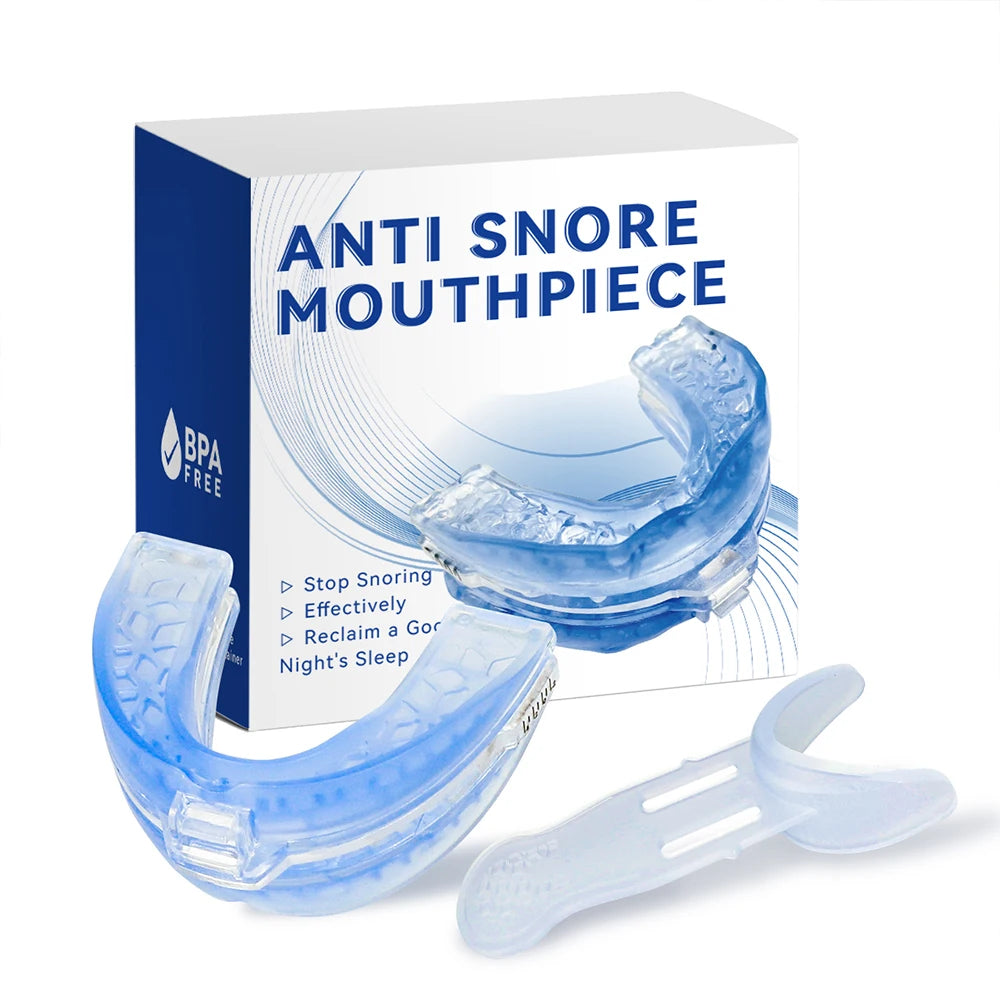 Anti Snoring Bruxism Mouth Guard Improve Sleeping Teeth Bruxism Sleep Aid Anti-Snore and Apnea Device To Stop Snoring
