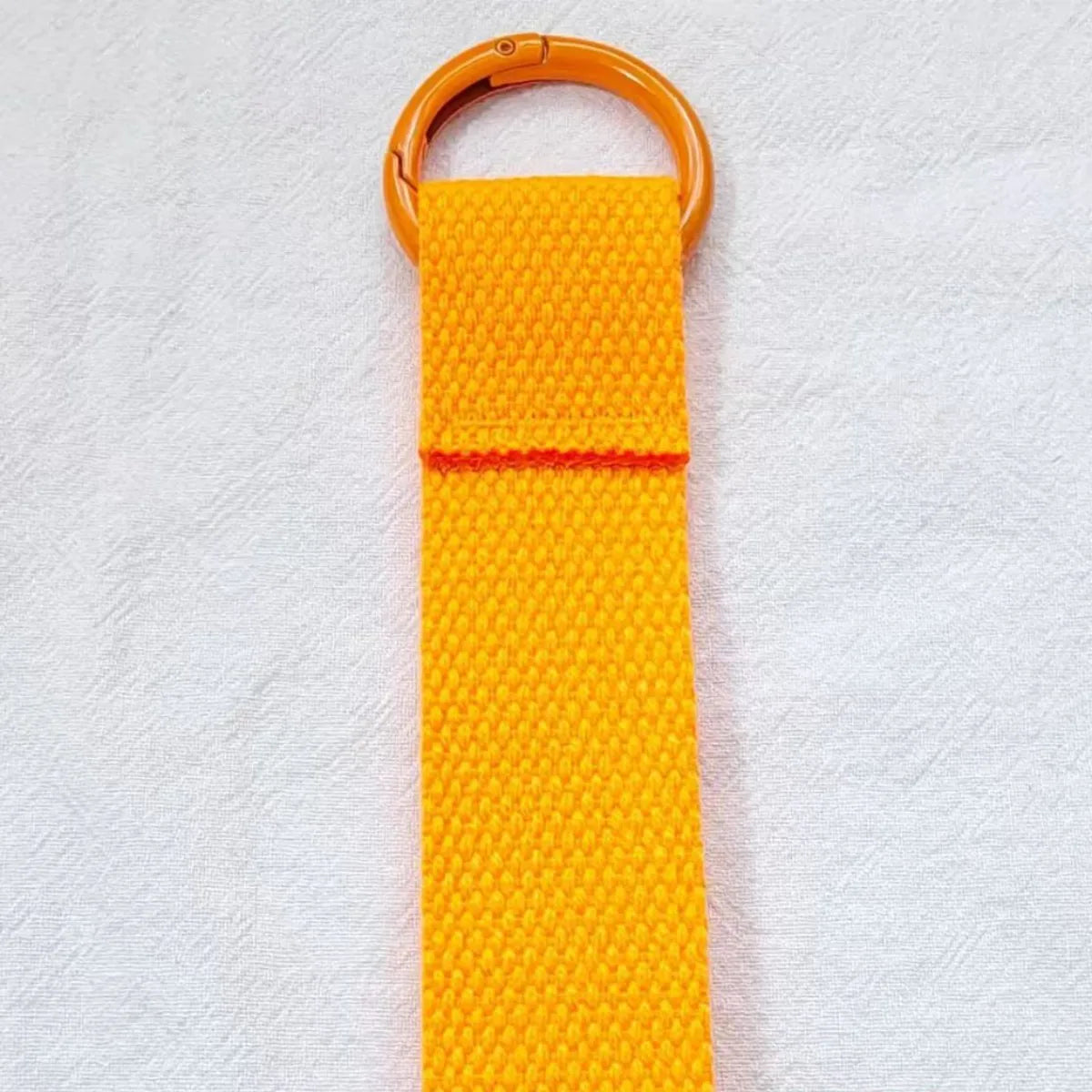 Custom LOGO Keychain Blank Canvas Strap Lanyard Backpack Floating Weave Pendant Personalize Print Name Webbing Wholesale