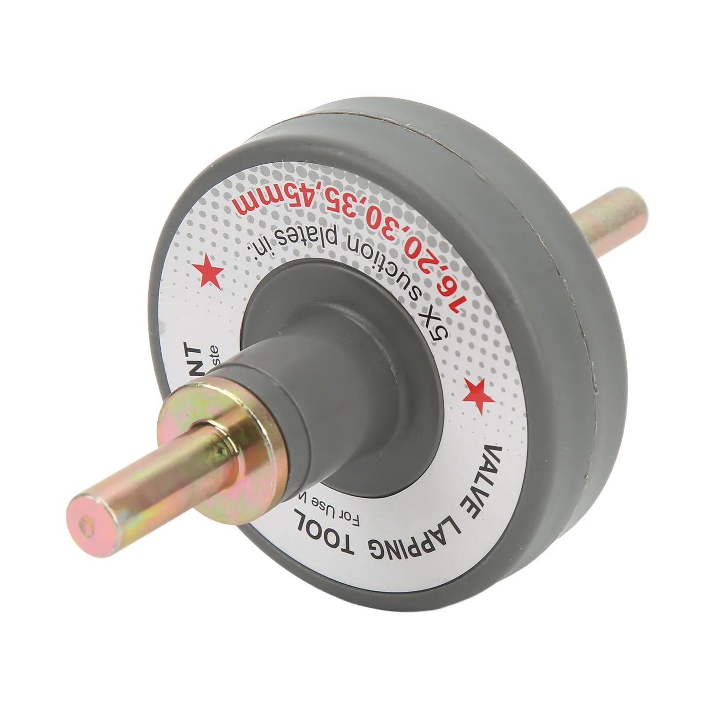 Car Valve Lapping Tool Attachment Kit Engine Valve Lapper Kit Valve Grinding Tool with 5 Suction Plates 1000rpm-1250rpm