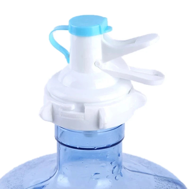 High Quality 1pc Plastic Small Portable Water Dispenser Eco-friendly Bottle Cap Reusable Home Inverted Water Dispenser Spout