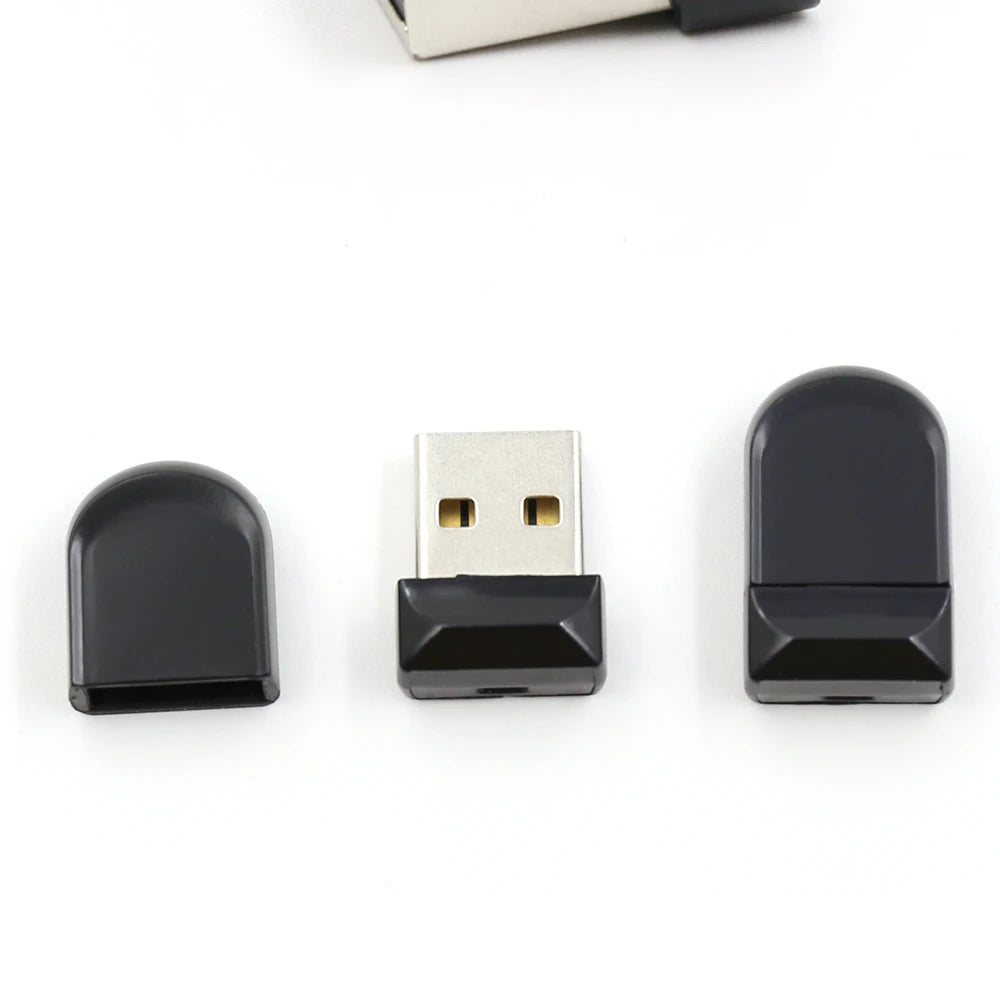 Szybkie pamięci flash USB Mini 64 GB czarny wodoodporny pendrive 32 GB przenośna pamięć USB GB do przechowywania danych na komputerze PC