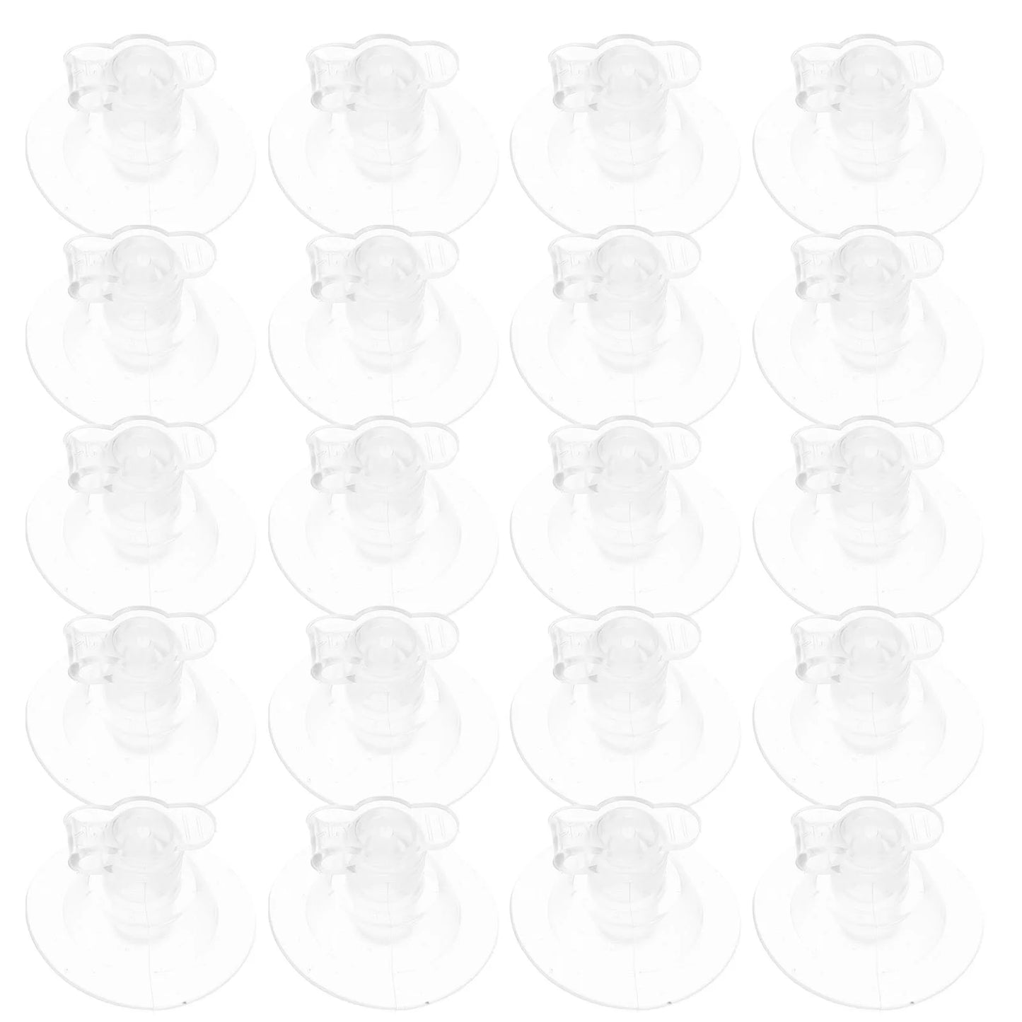 20Pcs Inflatable Toy Nozzles Swimming Ring Valves PVC Air Pillows Boats Mattress Gas Pump Adapters Replacement Inflate Valve Air