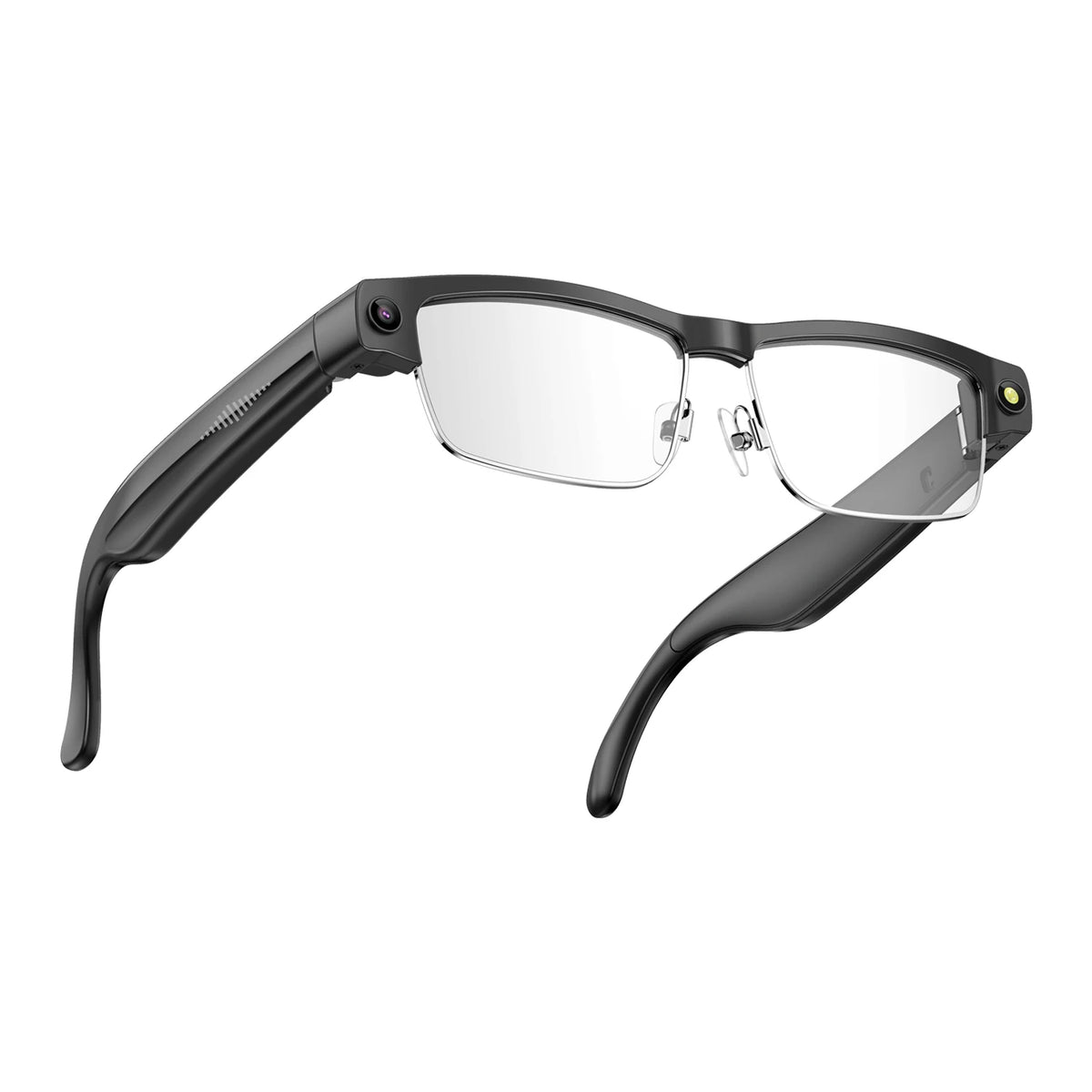 800W Pixel Camera Smart Glasses Photo Video Record BT Call Al Object Recognition Voice Assistant Translation Music Sunglasses