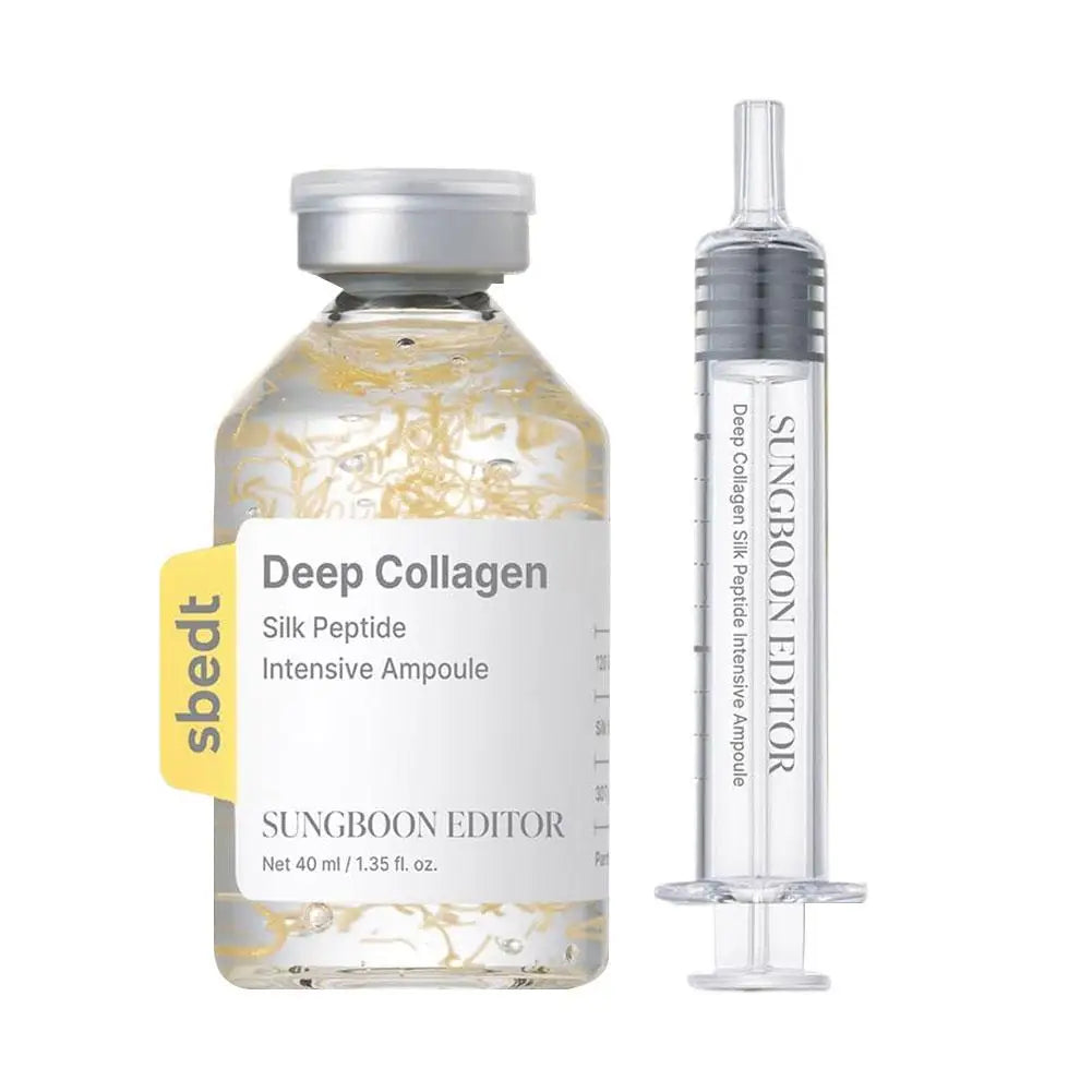 Sungboon Editor Collagen Essence Syringe Type Intensive Hydrating Anti-Wrinkle Serum for All Skin Types