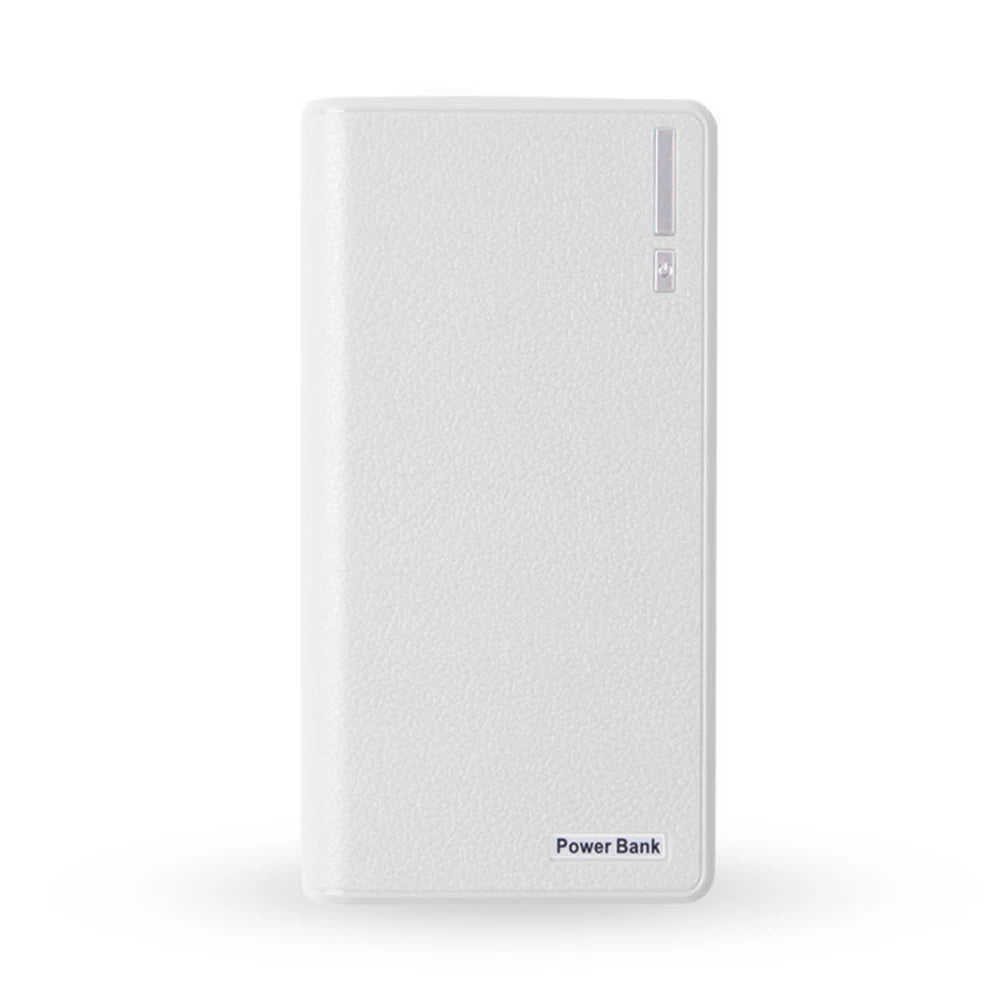 6*18650 Battery Charger Case Fast Charging DIY Portable Mini Power Bank Digital Display Box Mobile Power Supply With Night Light
