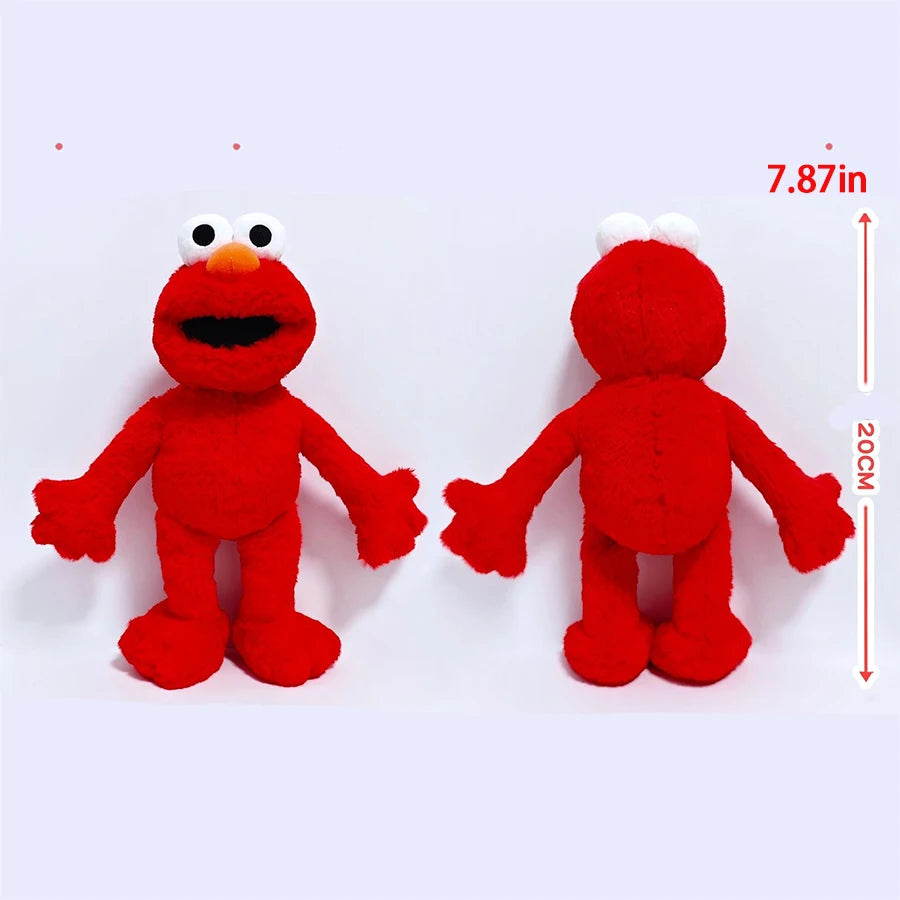 Cute Sesame Street Plush Toy Dolls Featuring Elmo Cookie Monster Big Bird and Kermit The Frog Are Adorable Options for All Ages