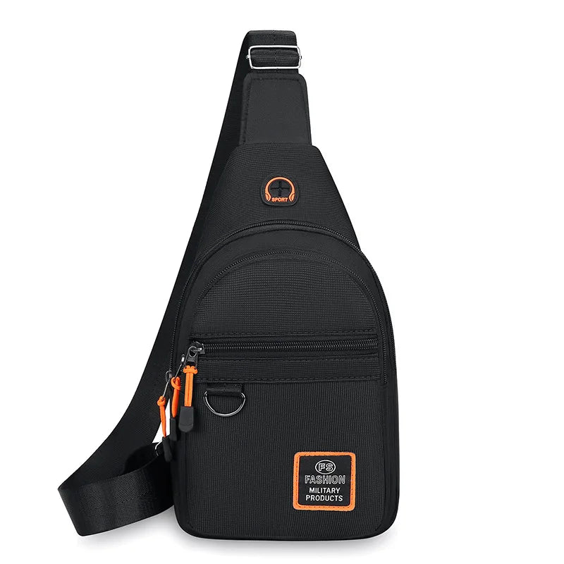 Chest Bags Men's Backpack Multiple Pockets Shoulder Crossbody Bag Large Capacity Outdoor Sports Hiking Bag Carteira Masculino