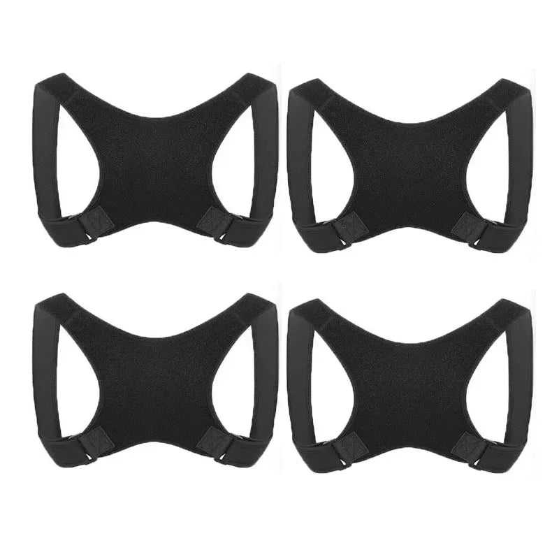 1/2/3/4/5pcs Adjustable Posture Corrector Back Brace Shoulder Support Corrector Prevention Humpback Back Health Care