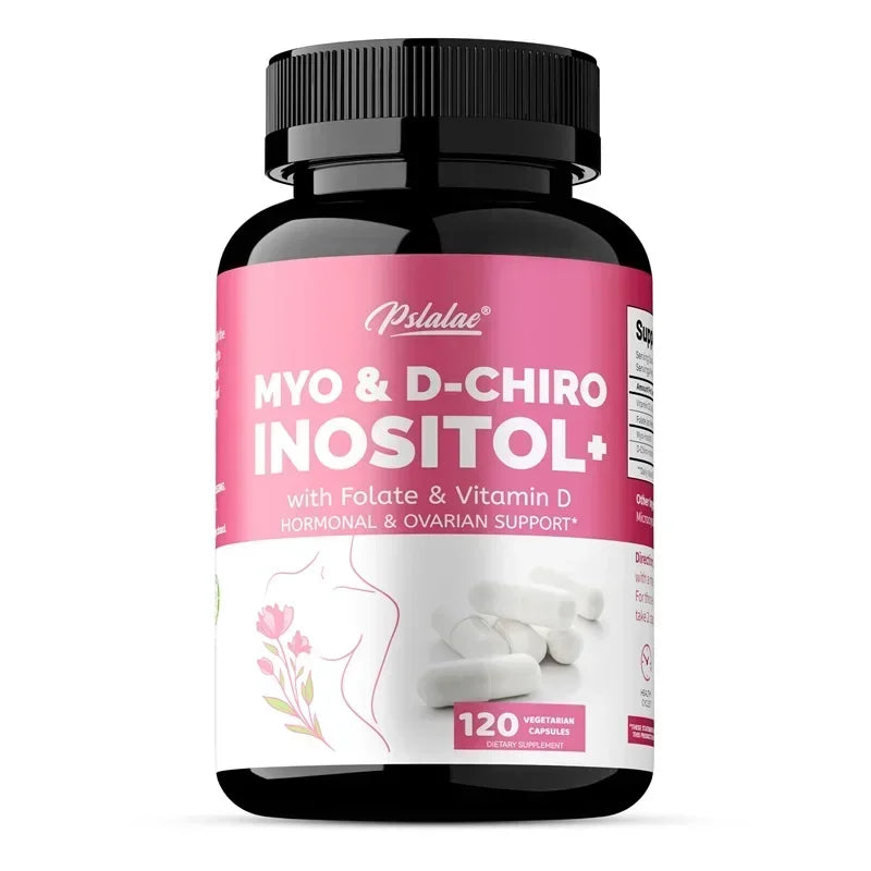 MYO & D-CHIROINOSITOL - Supports Hormone Balance, Healthy Cycles, Female Ovarian Health, and Boosts The Immune System