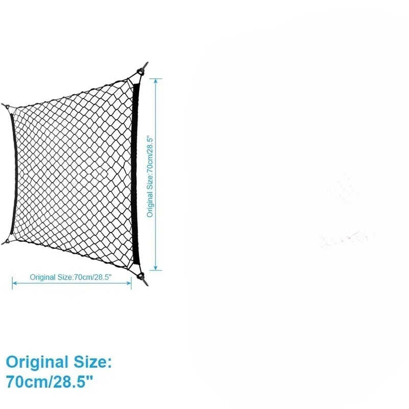 Nylon Car Rear Cargo Net Trunk Storage Organizer Net For Audi A1 A2 A3 A4 A5 A6 A7 A8 Q2 Q3 Q5 Q7 S3 S4 S5 S6 S7 S8 TT TTS