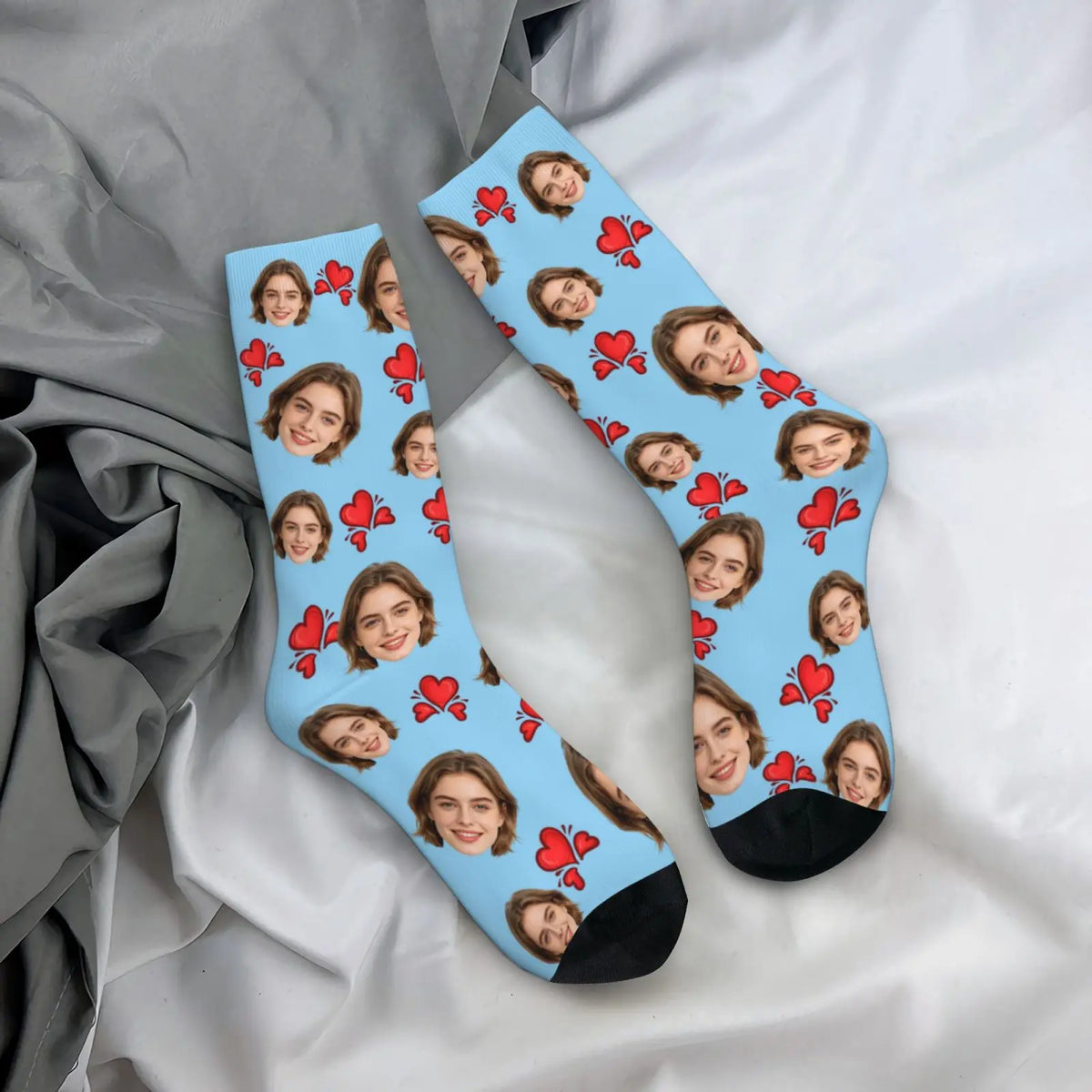 Custom Avatar Socks for Men And Women DIY Personalized Picture Photo Socks Customizable Gifts