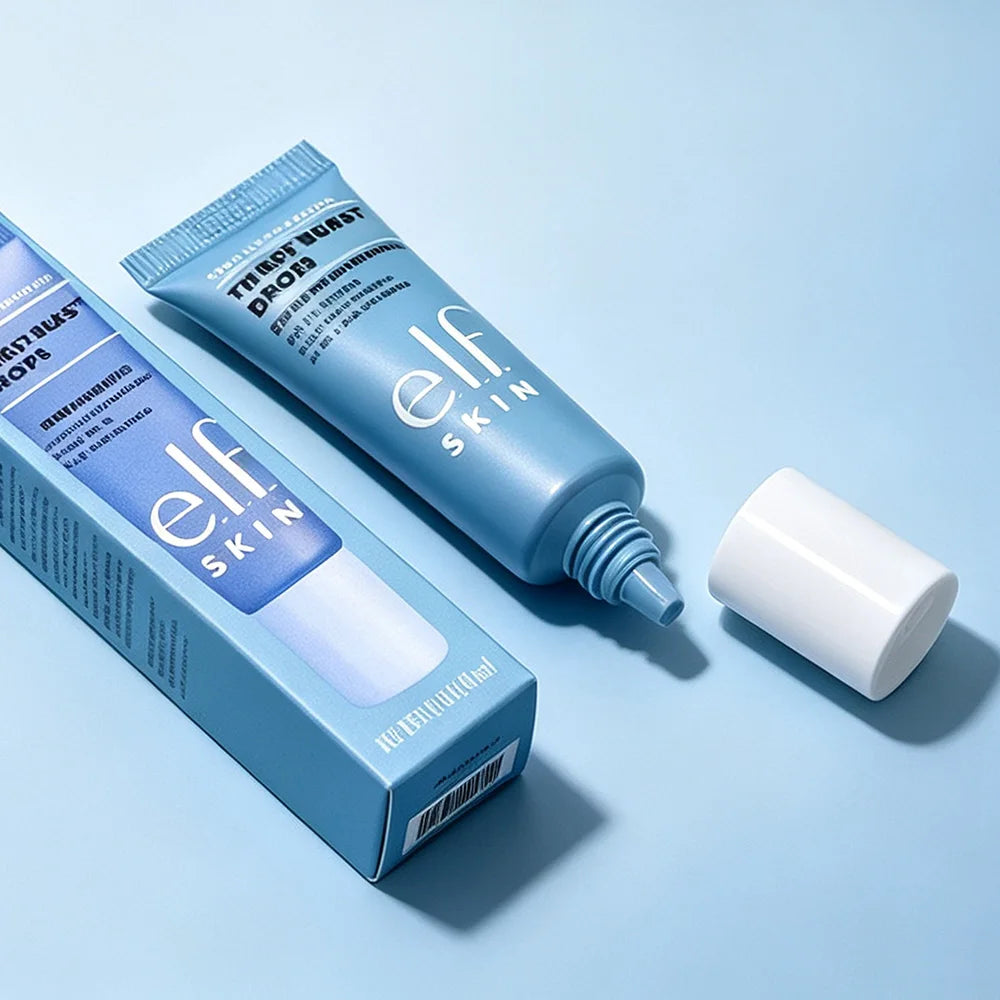 Elf Thirst Burst Drops, Brightening Moisture Gel Essence, Hydrating Pre-Makeup Primer, Nourishes Dry Skin for Smooth Base Makeup
