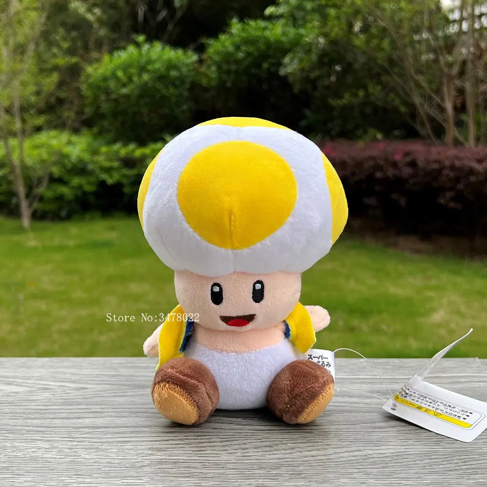 18cm Plush Toys Toad Red Colour Stuffed Toy Cartoon Soft Doll Childrens Gifts