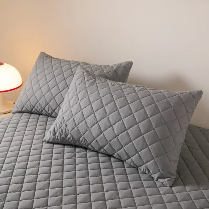 1 Pieces Waterproof Pillowcase Machine Washable Pillow Cover Bedroom Decor Suitable for With Children Just Pillowcase ,No Pillow