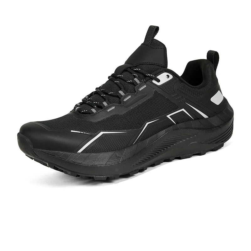 Men's Summer Breathable Non-slip Athletic Shoes, Cushioning Casual Footwear for Running, Travel, Outdoor Hiking and Mountaineeri