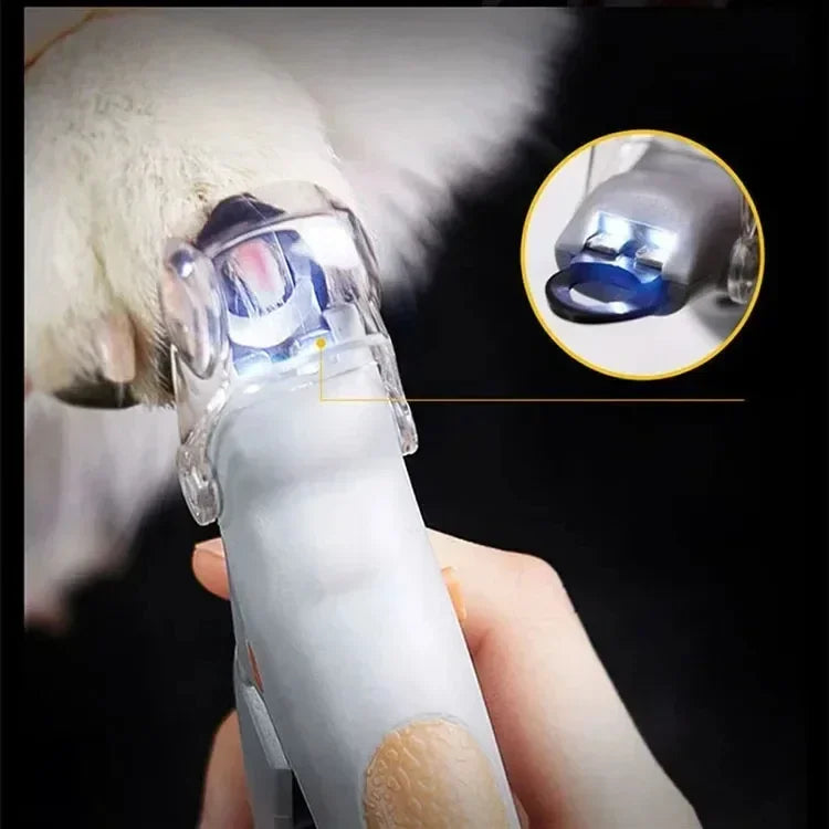 Pet Nail Clipper Scissors With LED Light Cat Dog Nail Clippers Tool Scissors Nail Toeclaw Cutter Scissors