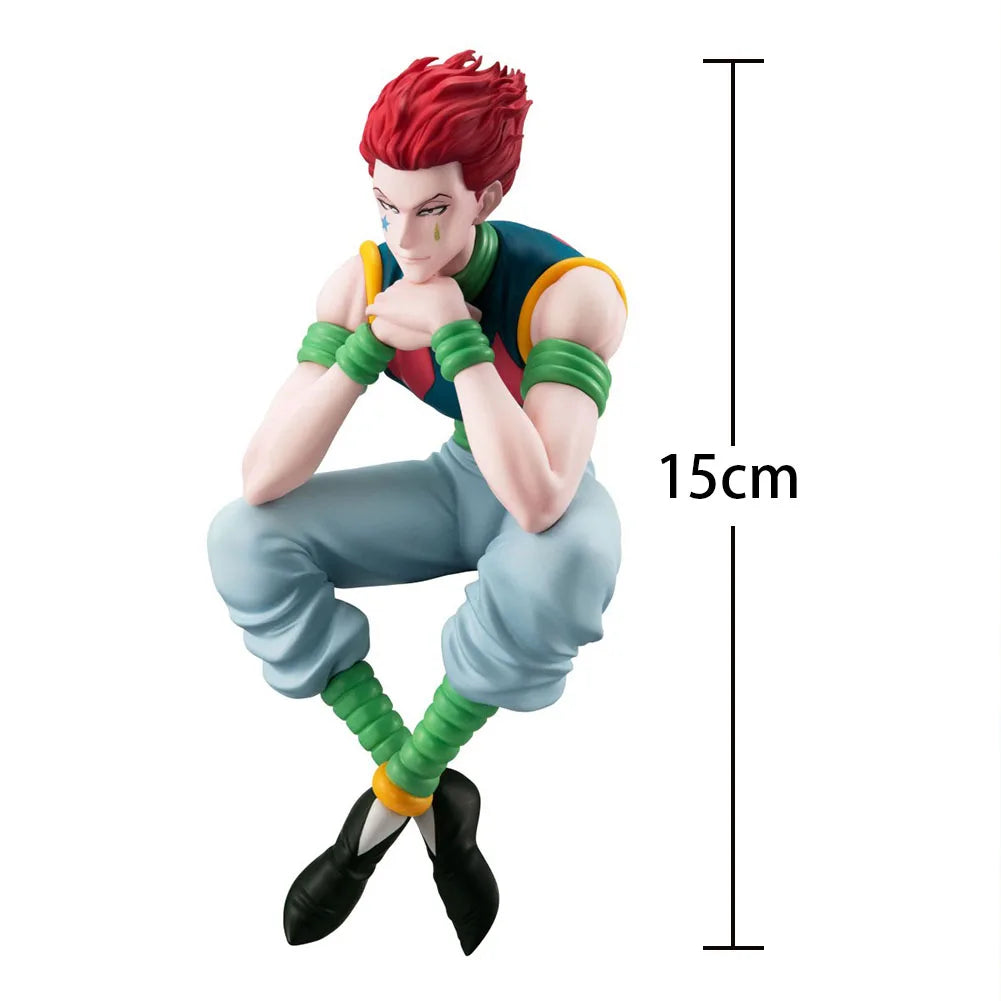 Anime Figure Killua Zoldyck Kurapika Hisoka Figure Collectible Model Illumi Zaoldyck Figurine Toy Gon Freecss Action Figure Doll
