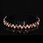 Wholesale Internet celebrity toothed non-slip headband hair band women's hairpin hair clip headdress women's all-match rhinestone hair pressing hair ring