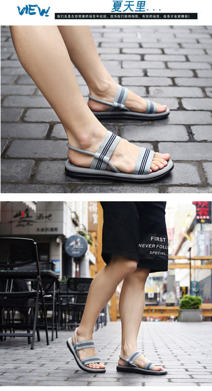 Summer men's sandals dual-use outdoor leisure men's and women's slippers wear non-slip men's Vietnam beach shoes men's wholesale