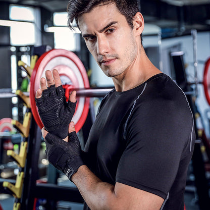 Cross-Border Dibear Manufacturer Spot Wholesale Fitness Gloves Exercise Cycling Weight Training Outdoor Sports Breathable