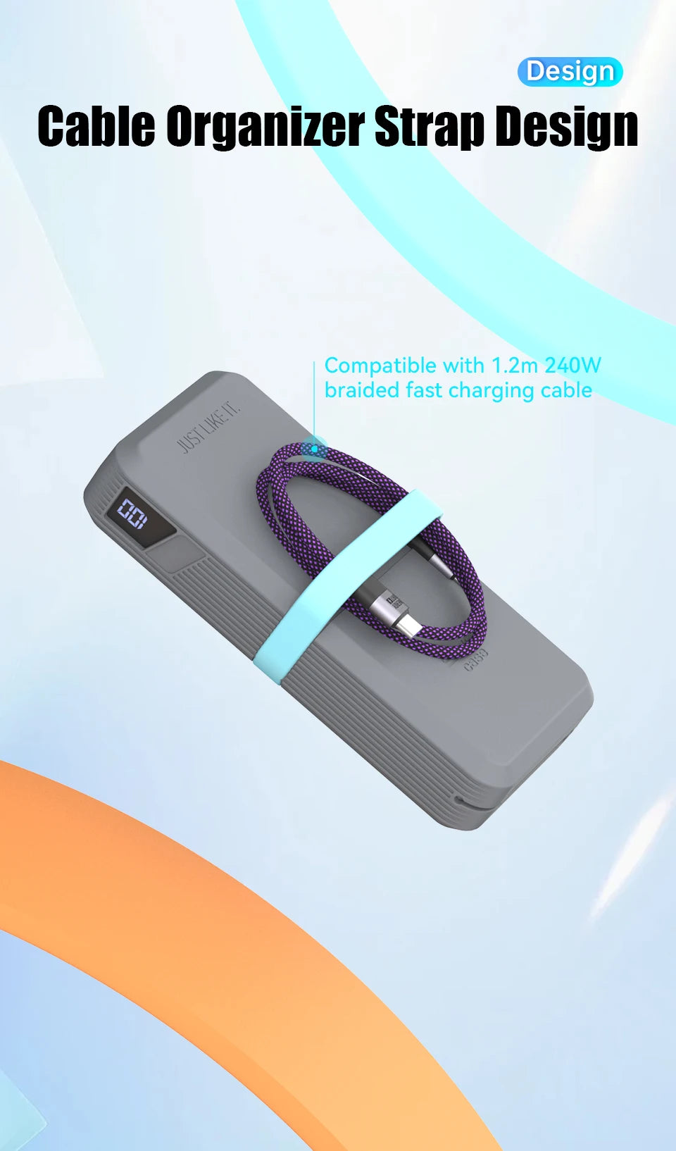 SIKAI Silicone Case for UGREEN 145W 25000mAh Power Bank  Shockproof Cover with Precise Cutouts