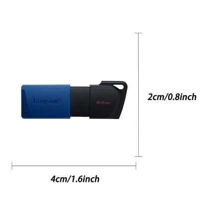 Kingston USB Flash Drive USB 3.2 Gen 1 Pen Drive 64GB 128GB 256GB Flash Disk Mini Key Memory Original Usb Stick3.2 Drives for PC
