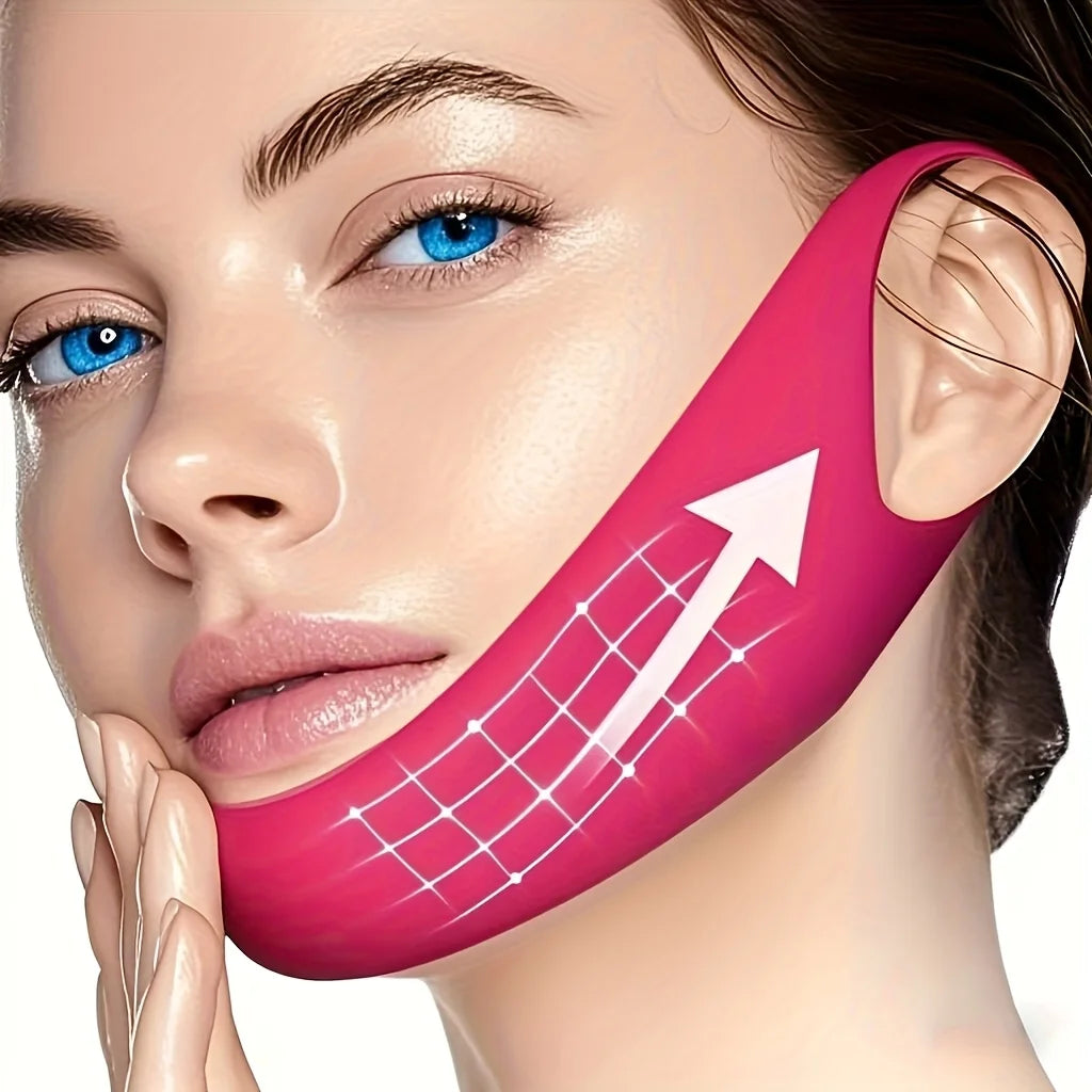 Useful V-Line Slim Slim Face Mask Tight Double Chin Lift Up Facial Bandage Correction Face Mask Lifting Double Chin
